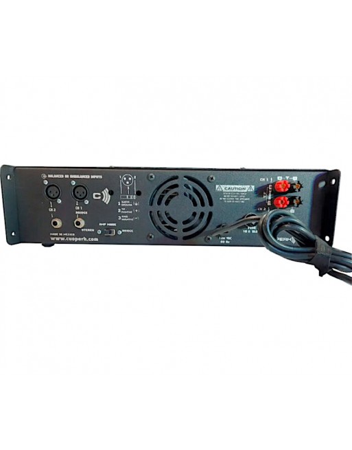 Amplificador Profesional CUOPERH 2 canales x 250w RMS E-4000