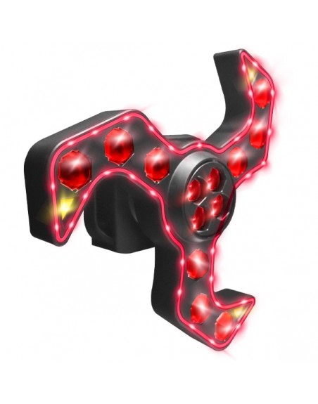 Luz Disco Razor Beam 9 Leds RGBW + kaleido