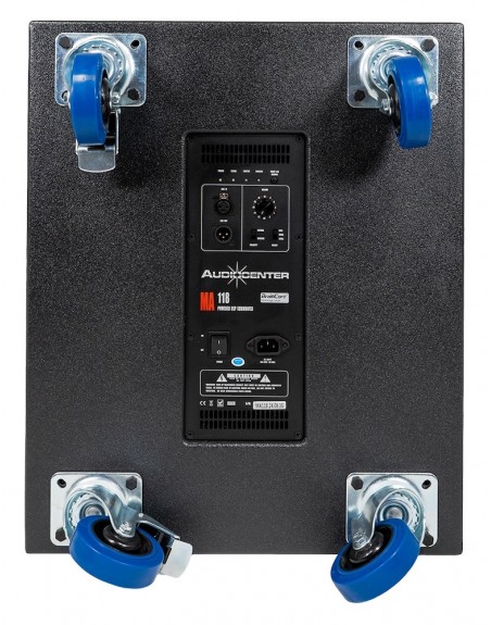 Bafle Subwoofer Profesional Amplificado con ruedas Audiocenter MA118 II