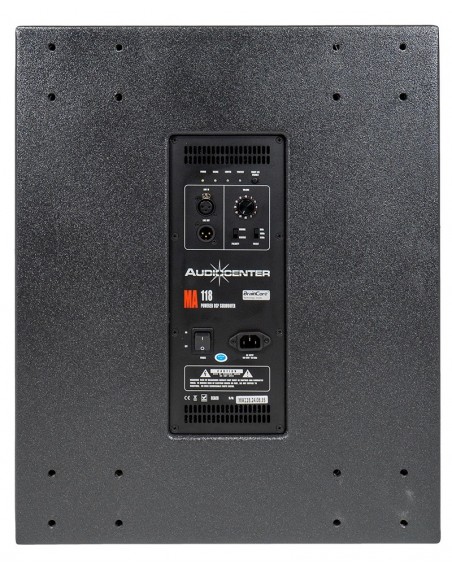 Bafle Subwoofer Profesional Amplificado con ruedas Audiocenter MA118 II