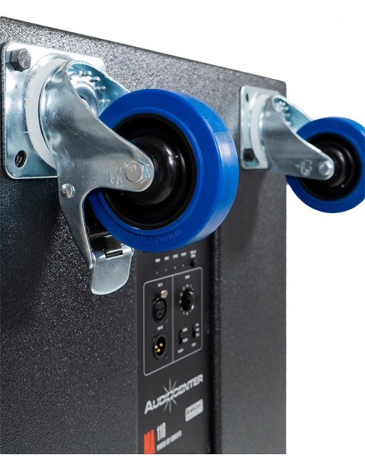 Bafle Subwoofer Profesional Amplificado con ruedas Audiocenter MA118 II