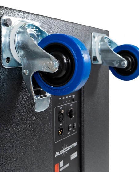 Bafle Subwoofer Profesional Amplificado con ruedas Audiocenter MA118 II