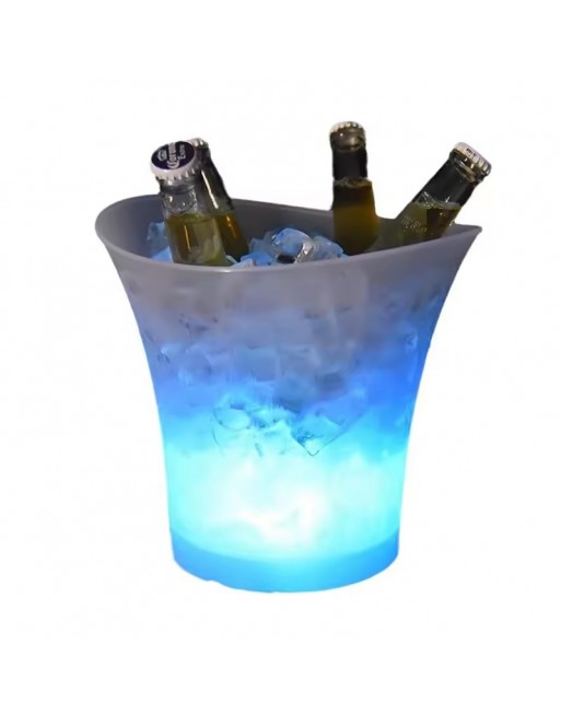 Bocina Hielera Portatil Con Luz Led