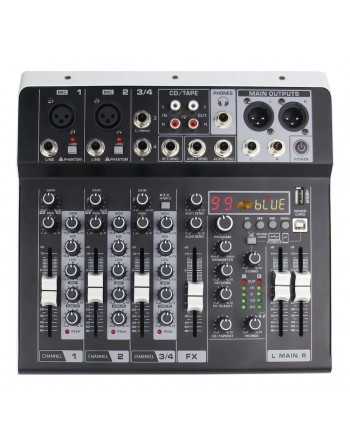 Mezcladora Pasiva 4ch...