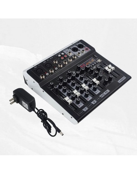 Mezcladora Pasiva 4ch BLUETOOTH USB DSP