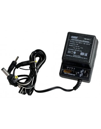 Adaptador CA-CC universal...