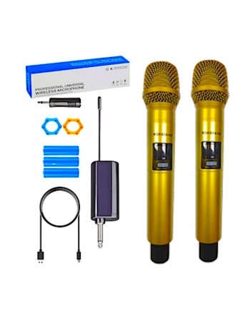 set 2 Microfonos Dinamicos...