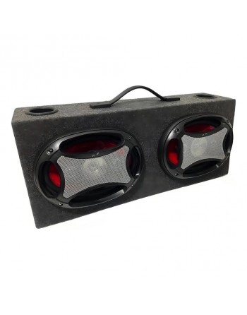 Cajon Doble Con Bocinas 6x9...