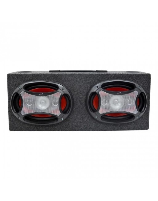 Cajon Doble Con Bocinas 6x9 Pulgadas 4vias