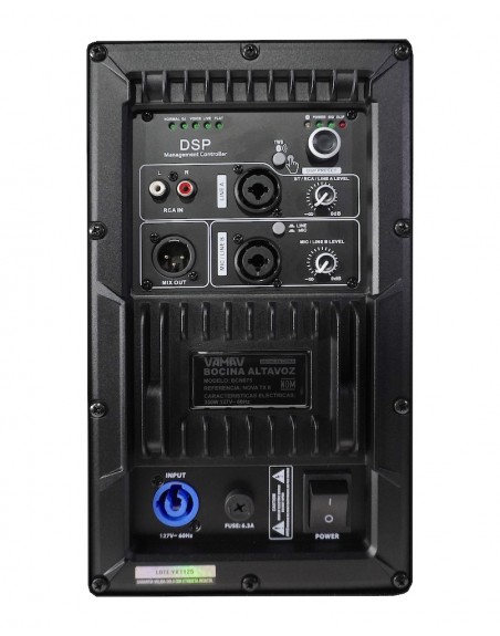 Bafle Amplificado Profesional Vamav NOVA TX 8