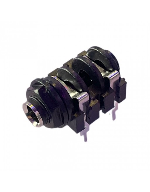 Jack Mono 6.3 mm para PCB 4 Pines Circuito Cerrado