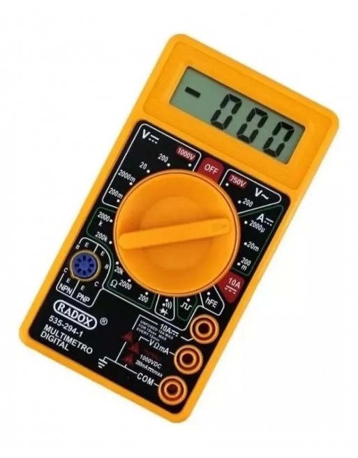 Multimetro Digital Con Zumbador