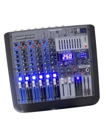 Mezcladora Stereo 8ch...