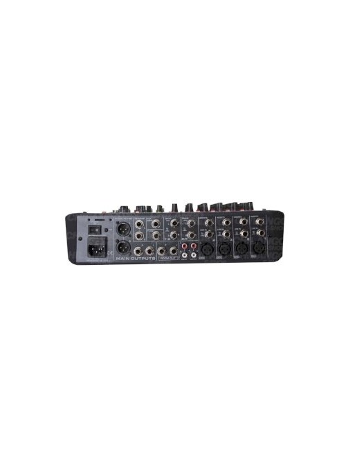 Mezcladora Stereo 8ch Bluetooth Usb Efectos