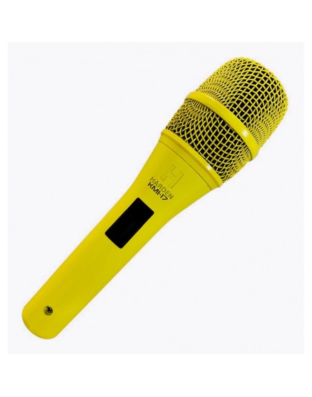 Microfono Amarillo Profesional Alambrico KMI 17