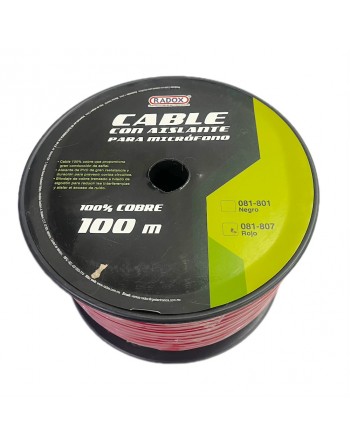 Rollo de Cable Rojo con...