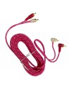 Cable de audio plugs dorados RCA - RCA 4.5m