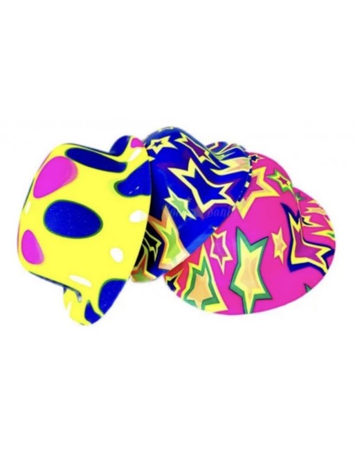 12 Piezas Sombrero Bombin Animacion Neonmania
