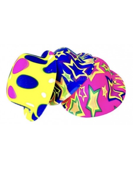 12 Piezas Sombrero Bombin Animacion Neonmania