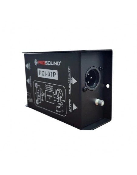 Caja Directa Pasiva Prosound de un canal PDI-01P