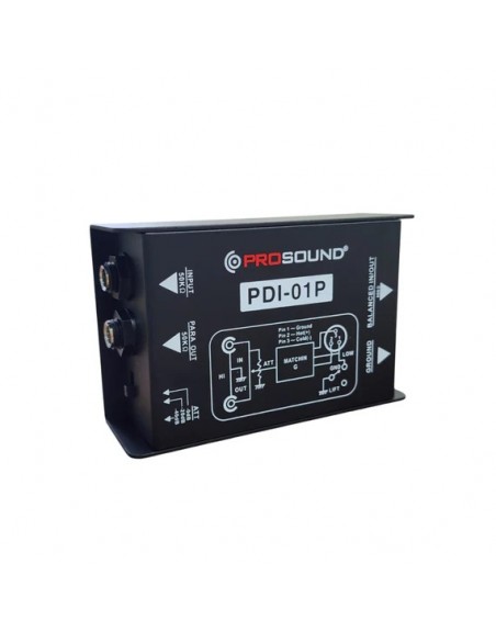 Caja Directa Pasiva Prosound de un canal PDI-01P