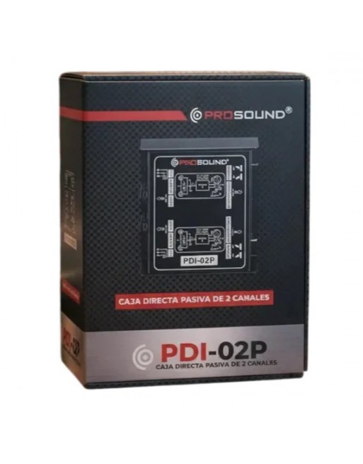 Caja Directa Pasiva Prosound de dos canales PDI-02P