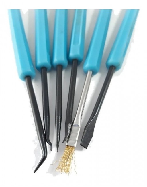 Kit Herramientas Para Reparación Soldadura Y Circuitos 310-035