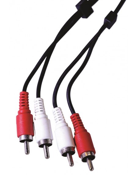 Cable Para Audio 2 Plugs Rca - 2 Plug Rca 90 Cm