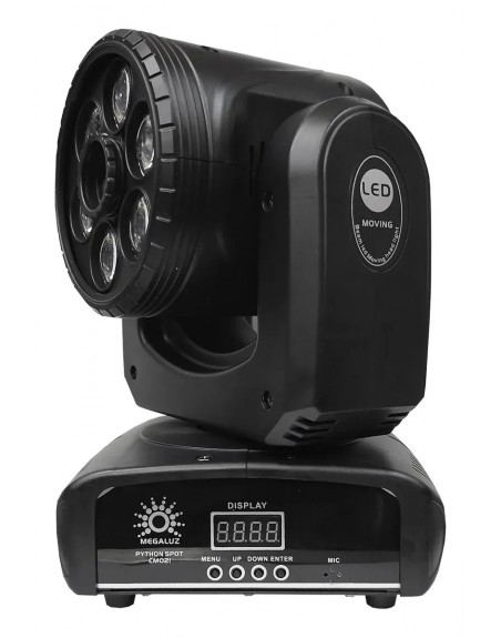 Cabeza Robotica LED Spot 30w+ Kaleidoscopio PYTHON SPOT BBB