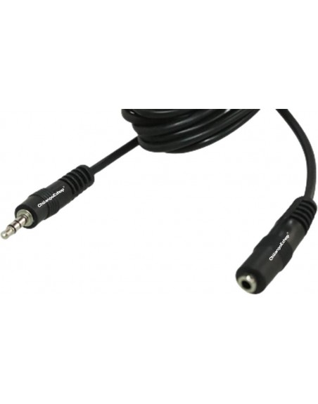 CABLE PARA AUDIO PLUG 6.3 MONO A PLUG 3.5 STEREO 1:80 M...