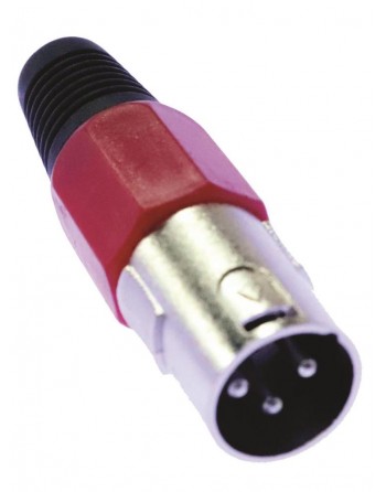 Plug XLR Canon Macho 3 Pins...