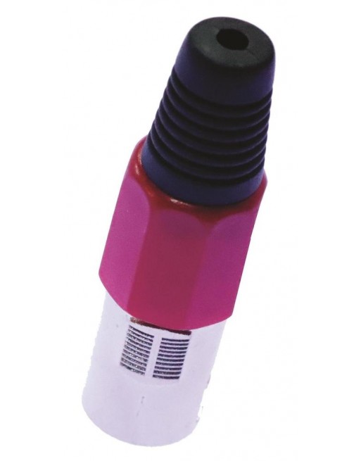 Plug XLR Canon Macho 3 Pins Base Roja