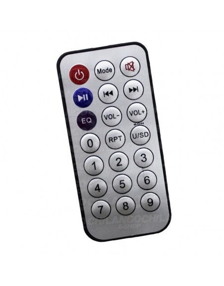 Mini Amplificador DXR 4 Canales con Bluetooth, Radio, MP3, USB