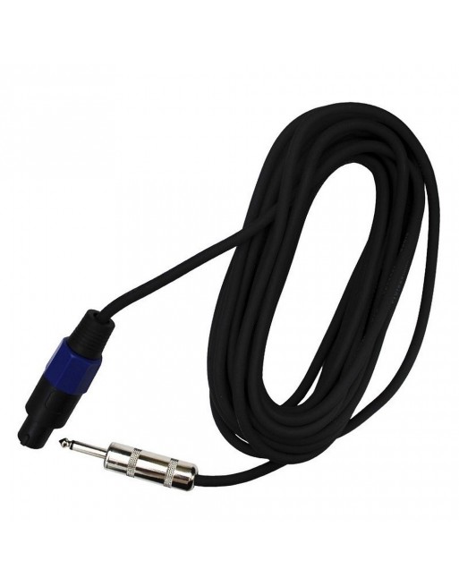 Cable PARA BAFLE Speakon A PLUG 6.3mm 7.5mt