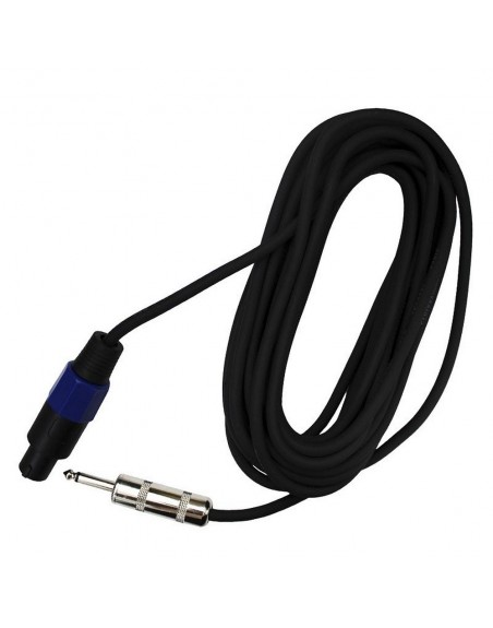 Cable PARA BAFLE Speakon A PLUG 6.3mm 7.5mt