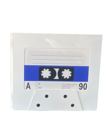 DJ Booth Cabina Blanca plegable para DeeJay RETRO TAPE
