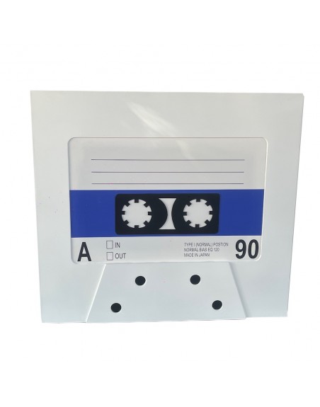 DJ Booth Cabina Blanca plegable para DeeJay RETRO TAPE