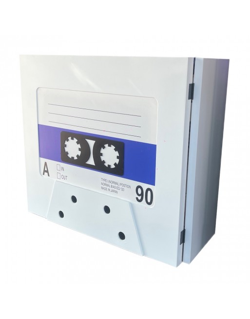 DJ Booth Cabina Blanca plegable para DeeJay RETRO TAPE