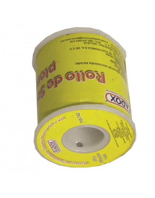 Rollo Soldadura 450gr Aleacion Estaño Plomo 60/40