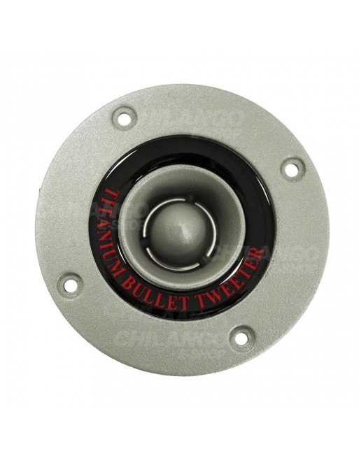 Super Bullet Tweeter Bala Titanium Profesional 400w GRIS