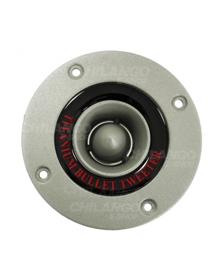 Super Bullet Tweeter Bala Titanium Profesional 400w GRIS