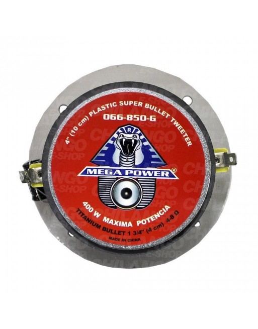 Tweeter Bala Titanium PLASTICO 400w GRIS