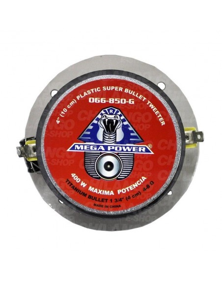 Tweeter Bala Titanium PLASTICO 400w GRIS
