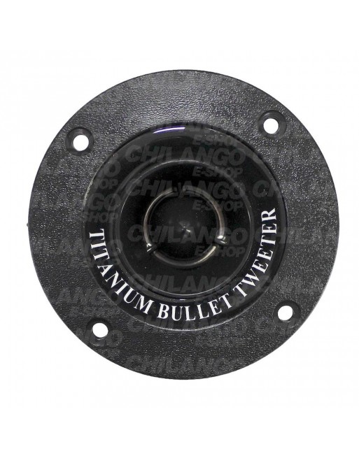 Tweeter Bala Titanium PLASTICO 400w NEGRO