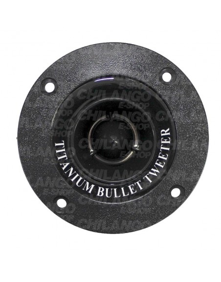 Tweeter Bala Titanium PLASTICO 400w NEGRO