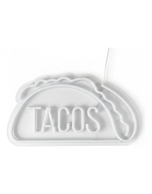 Anuncio luminoso leds tipo neon TACOS