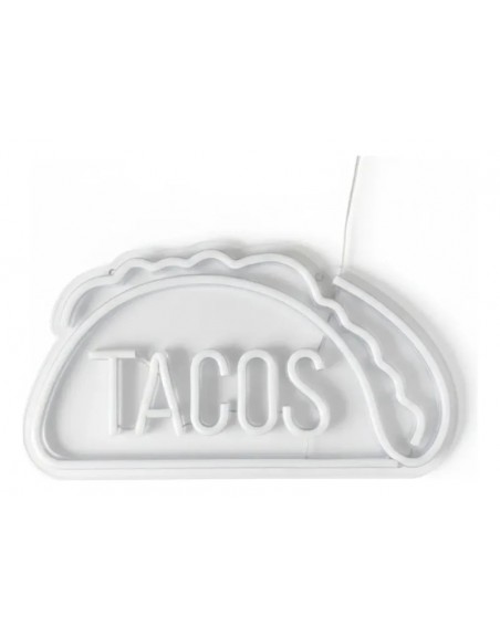 Anuncio luminoso leds tipo neon TACOS