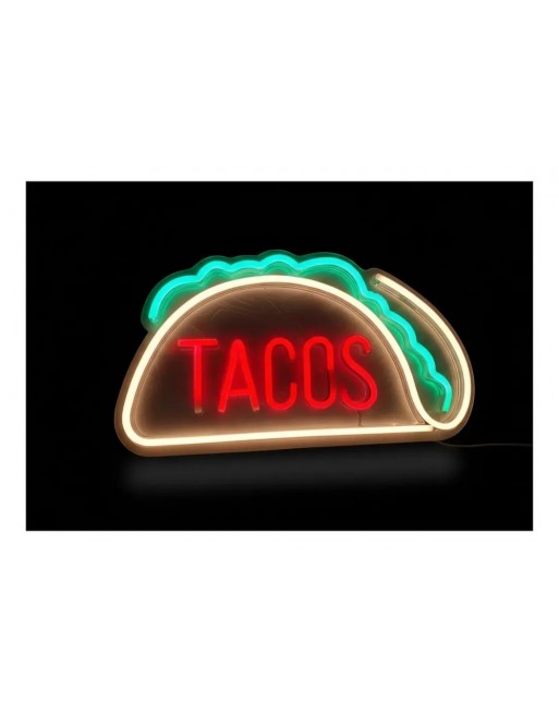 Anuncio luminoso leds tipo neon TACOS