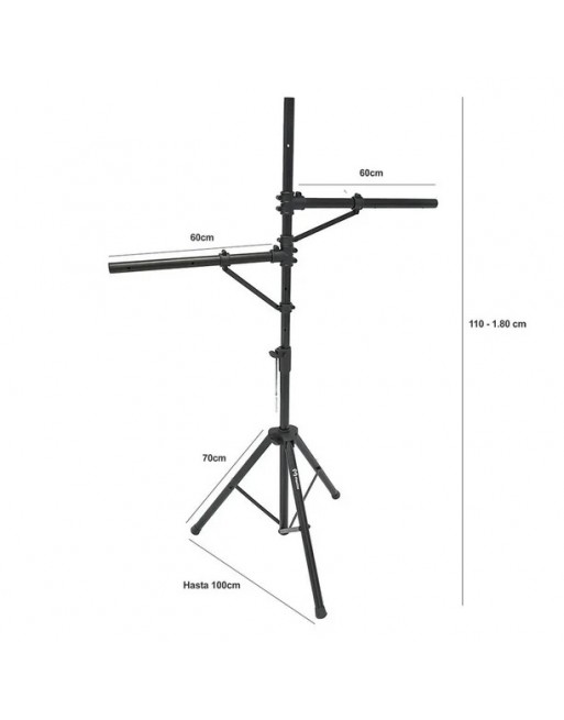Soporte para Luces doble tipo H 2 - 3,4m 60Kg