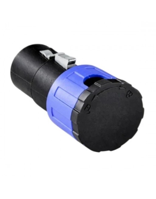Plug Canon / XLR Hembra 3 Pines 90 grados